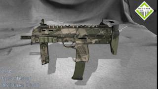 MP7 Olive Plaid - Skin Wear Preview