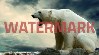 How to remove watermark from an image - Photoshop (2016)