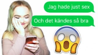 LYRIC PRANK PÅ MAMMA GÅR SNETT || I JUST HAD SEX