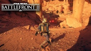 Star Wars Battlefront 2 - Jango Fett On Geonosis Mod Gameplay!