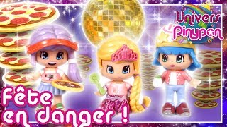 DES CENTAINES DE PIZZAS!?? Les princesses font une fête dans la PIZZERIA avec les Pinypon TRENDY