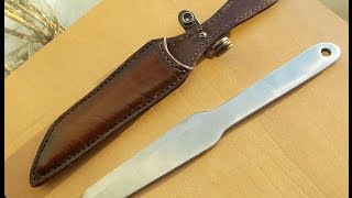 Ножны для метательного ножа из натуральной кожи РД