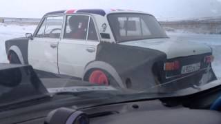 Winter Drift Battle 2 этап ВАЗ 2101 vs Toyota Supra part4