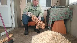 Грушевая щепа для холодного копчения своими руками!