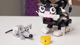 LEGO Building with Friends - Creator "How To" Furry Creatures