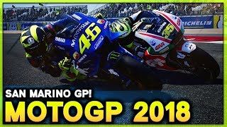 MotoGP San Marino 2018 | Race as Rossi at Home GP! (MotoGP 2018 Game)