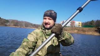 Байдарка Налим 300 Испытания на воде