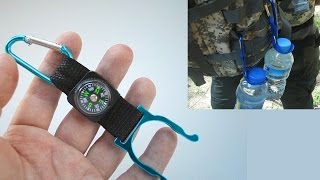 Карабин-крепление для бутылки
