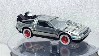 Back to The Future Time Machine Volver al Futuro I II III Hot Wheels DeLorean DMC-12