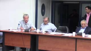 ΑΜΑΛΙΑΠΟΛΗ συζήτηση για εγκατάσταση ηλεκτροδότησης στο λιμάνι Δ.Σ.  20-10-2014