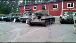 T-34-85 Sotka second footage
