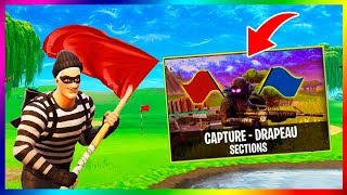 NOUVEAU MODE CAPTURE DU DRAPEAU SUR FORTNITE BATTLE ROYALE