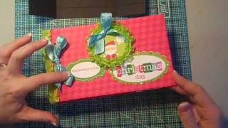 Beaded Matchbook Mini Album