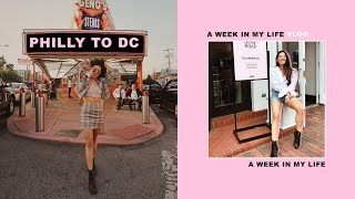 I couldn’t finish FIRST dinner. | week in my life