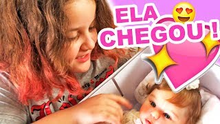 MINHA BEBÊ REBORN CHEGOU