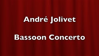 KOR - Jolivet Bassoon Concerto