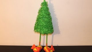 ЕЛКА-ТОПОТУШКА из ФОАМИРАНА своими руками/ Christmas Tree Diy