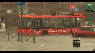 Последствия урагана в Перми. 3 августа 2018