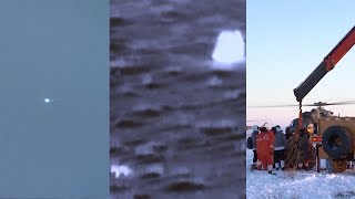 Chang’e-5 landing and capsule recovery