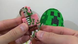 Майнкрафт яйцо с сюрпризом игрушки