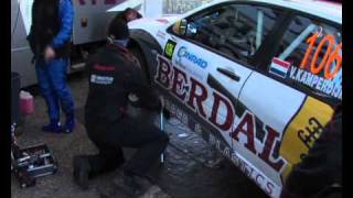 Bas van Kamperdijk en Tim Rietveld Euregio Rallysprint 2010