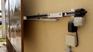 SOLUÇÃO DE AUTOMAÇÃO EM PORTÃO PIVOTANTE COM TRAVA