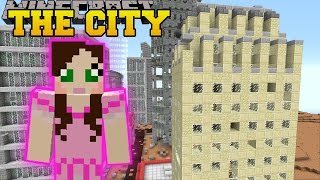 Minecraft: SKYSCRAPERS! (SURVIVE IN A CITY, TOWN, & VILLAGE!) Mod Showcase