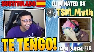 Ninja vs Myth en un *1 VS 1* EN FORTNITE!! (AMBAS PERSPECTIVAS) - Momentos Divertidos en Fortnite