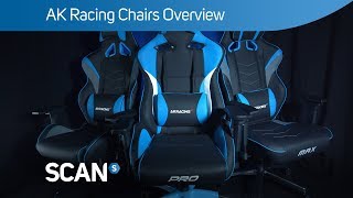AK Racing Chairs range overview - The BEST gaming chairs available?