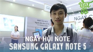 Vật Vờ| Phỏng vấn người đầu tiên xếp hàng mua Galaxy Note 5