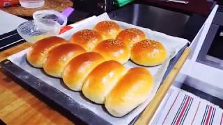 como hacer pebetes, pan de viena casero