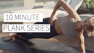 10 MINUTE PLANK SERIES - Core exercises for beginners | Dr. LA Thoma Gustin