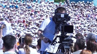 Молодёжная. Хор - 5000 человек. Санкт-Петербург - День города