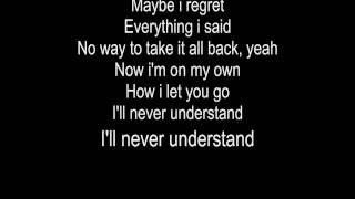 A little too not over you - David Archuleta (with lyrics)