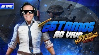 HOJE EU QUERO VER VOCÊS JOGANDO! PUBG MOBILE NO IPAD (USE #CASTOR)
