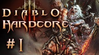 Diablo 3 - Let's Play Diablo 3 Hardcore #1 - Diablo 3 Gameplay German Barbar (Hard Mode)
