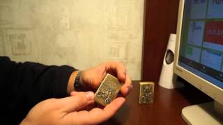 Бензиновые зажигалки типа Zippo