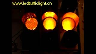 200mm High Flux LED RYG Round Traffic Light solution.