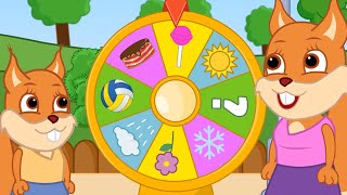 Famille d'Écureuil - Roue Magique Des Désirs Dessin Animé 2020 en Français