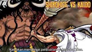Shirohige Tak Lupa!! Dia Telah Membalas Kematian Oden Pada Kaido!!
