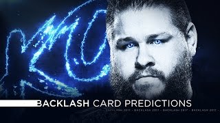 WWE Backlash 2017 - Card Predictions