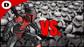 MANDALORIAN SOLDIER vs 100 STORMTROOPERS - Star Wars: Conquest Mod 4