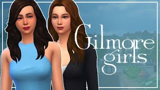 The Sims 4: Gilmore Girls CAS | CREATING LORELAI & RORY GILMORE