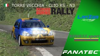 RBR WORLD RICHARDS BURNS RALLY   CLIO RS N3   TORRE VECCHIA   LanZer   TEST TARMAC