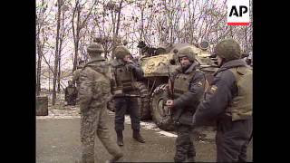 RUSSIA: CHECHNYA: FIGHTING AROUND GROZNY