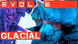 Evolve: Behemoth Glacial Skin All Stages