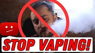 ЮТУБ БАНИТ ВЕЙП БЛОГГЕРОВ! YOU ALL BANNED!