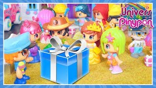 Tous au centre commercial Pinypon ! Les princesses, Pinocchio et le policier cherchent un cadeau !