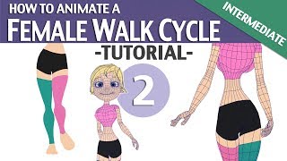 Female Walk Cycle - Workflow Tutorial