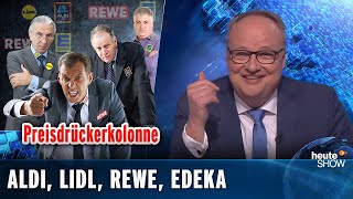 Wie deutsche Supermärkte die Bauern abzocken | heute-show vom 07.02.2020
